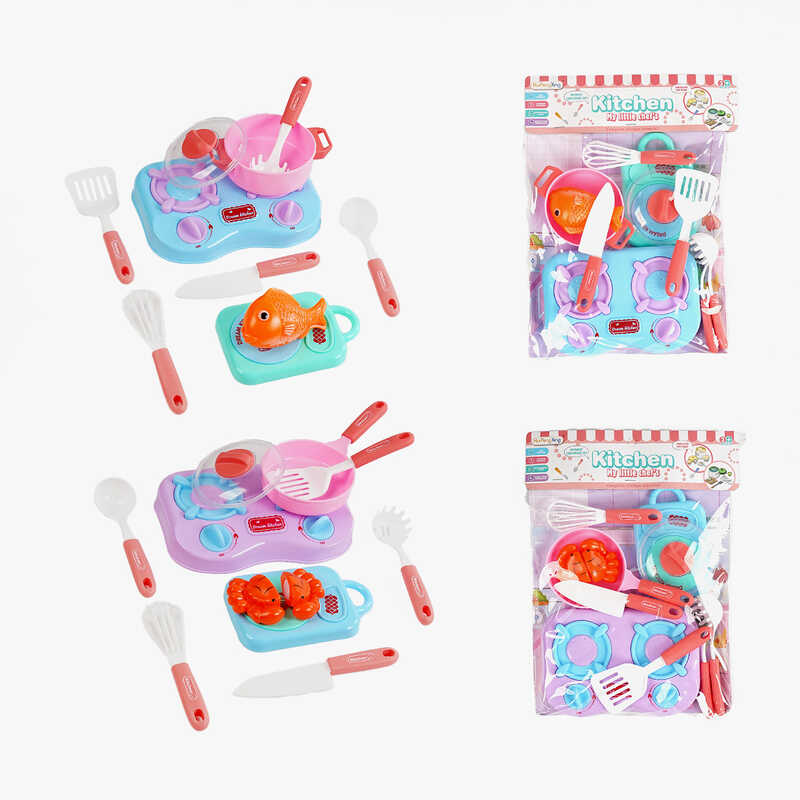 Кухонний набір 7707-2 (96/2) 2 види, 10 елементів, в пакеті