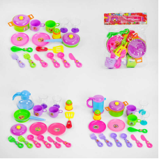 Набір посуду 977 A-D (96/2) 3 види, кухонне приладдя та прибори для сервірування столу, у пакеті