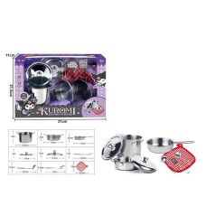 Набір посуду 988 C 46 (48/2) 9 елементів, металевий, в коробці