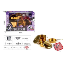 Набір посуду 988 C 49 (48/2) 9 елементів, металевий, в коробці