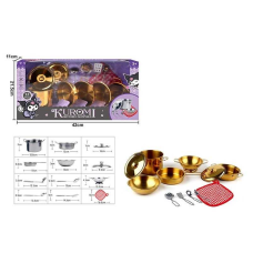 Набір посуду 988 C 51 (36) 12 елементів, металевий, в коробці