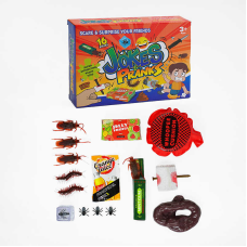 Набір приколів 388-2 (96/2) 16 елементів, муляжі, фігурки комах, фальшивий ніж, в коробці