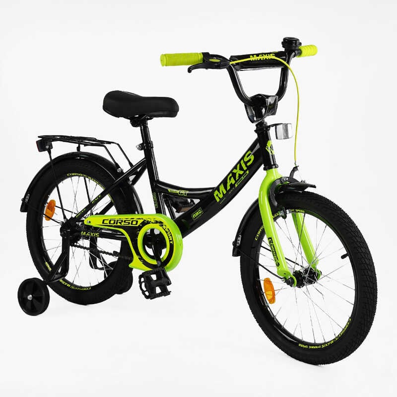 Велосипед 18“ дюймів 2-х колісний “CORSO“ MAXIS CL-18130  