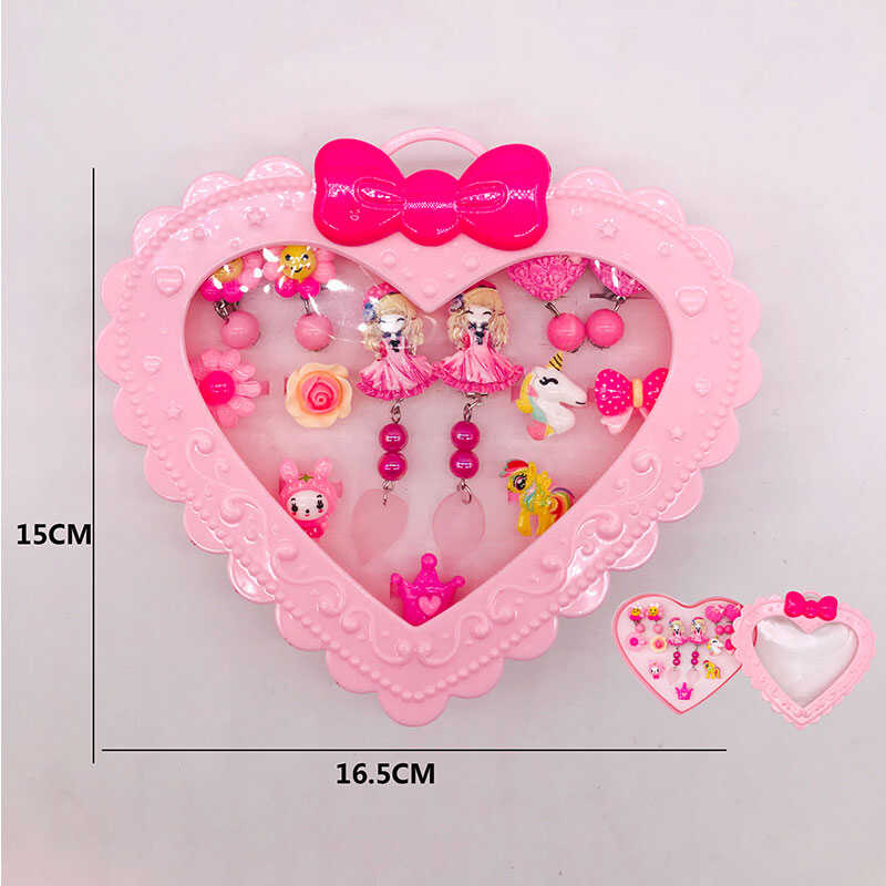 Набір прикрас A 081 (120/2) сережки-підвіски, каблучки, у боксі