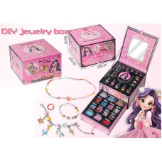 Набір прикрас A 62600 (36/2) намистини, підвіски, фурнітура, в коробці