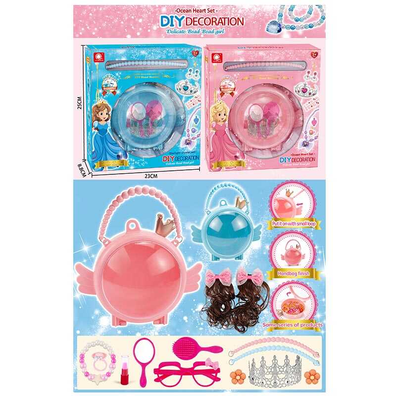 Набір прикрас CQS 016 (60/2) 2 кольори, в коробці Набір прикрас CQS 016 (60/2) 2 кольори, в коробці