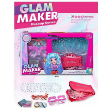 Набір прикрас FX 680-2 (72/2) окуляри, інструмент для створення зачісок, стрази, декоративний скотч, наліпки на нігті в коробці