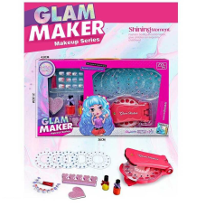 Набір прикрас FX 680-8 (72/2) лак для нігтів, накладні нігті, інструмент для створення зачісок, стрази, пилочка, в коробці