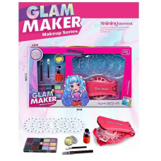 Набір прикрас FX 680-9 (72/2) інструмент для зачісок, стрази, блискітки, косметика, лак, в коробці