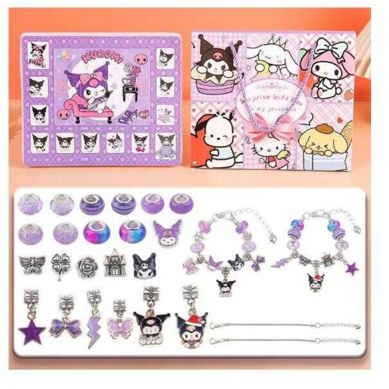 Набір прикрас M 18596 (144) герой, основи для прикрас, шарми, в коробці