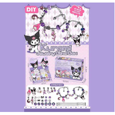 Набір прикрас M 610-1 (48/2) адвент-календар, 24 комірки, ланцюжки, шарми, підвіски, в коробці