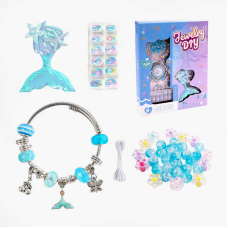 Набір прикрас PX 66091 (120/2) браслет, заколка, накладні нігті, намистини, в коробці