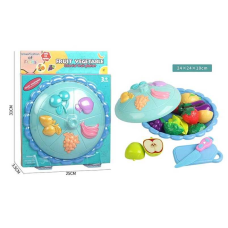 Набір продуктів 130 B2 (36/2) фрукти, овочі, ніж, дошка для нарізання, в коробці