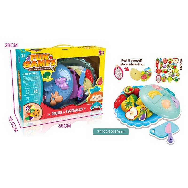 Набір продуктів MDX 131 B Штрих-402356 (24) ніж, дошка, продукти на магнітах, в коробці Набір продуктів MDX 131 B Штрих-402356 (24) ніж, дошка, продукти на магнітах, в коробці