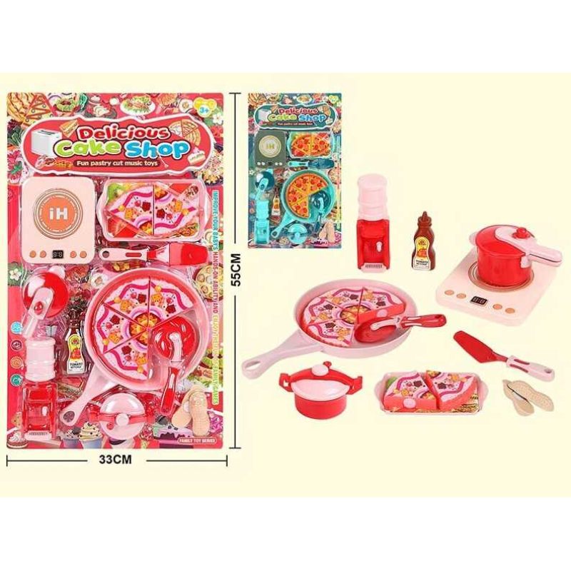 Набір продуктів А 6619-70 (48/2) плитка, посуд, кулер, продукти, на листі