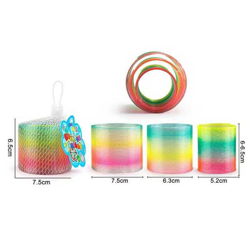 Набір пружинок A 0567 W7 (336/2) 3 шт, D=7.5\6.3\5.2 см, в сітці