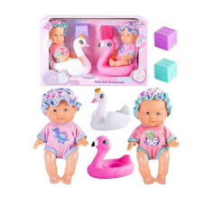 Набір пупсів HX 627-4 (24) 2 пупси, 22 см, імітація скляних очей, аксесуари, в коробці