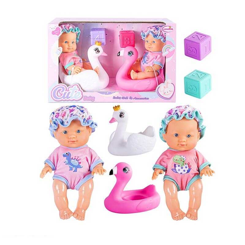 Набір пупсів HX 627-4 (24) 2 пупси, 22 см, імітація скляних очей, аксесуари, в коробці Набір пупсів HX 627-4 (24) 2 пупси, 22 см, імітація скляних очей, аксесуари, в коробці