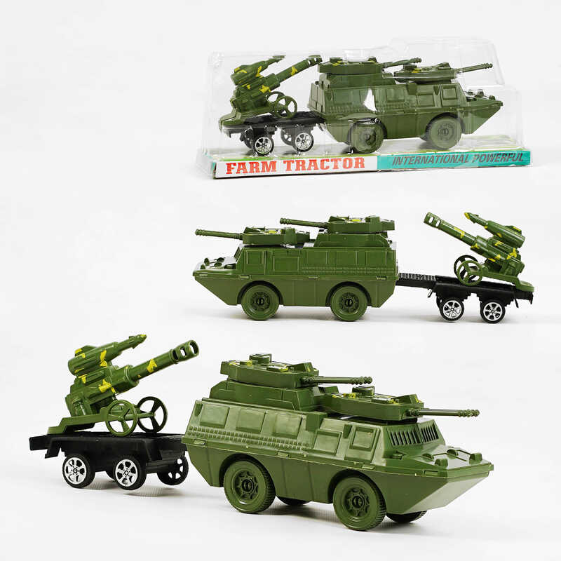 Набір спецтехніки 58706 (96/2) причеп, рухомі елементи, у слюді Набір спецтехніки 58706 (96/2) причеп, рухомі елементи, у слюді