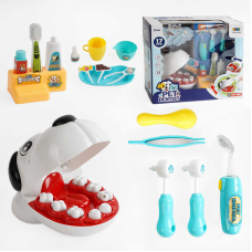 Набір стоматолога 8392 (12) підсвічування, 17 аксесуарів, у коробці