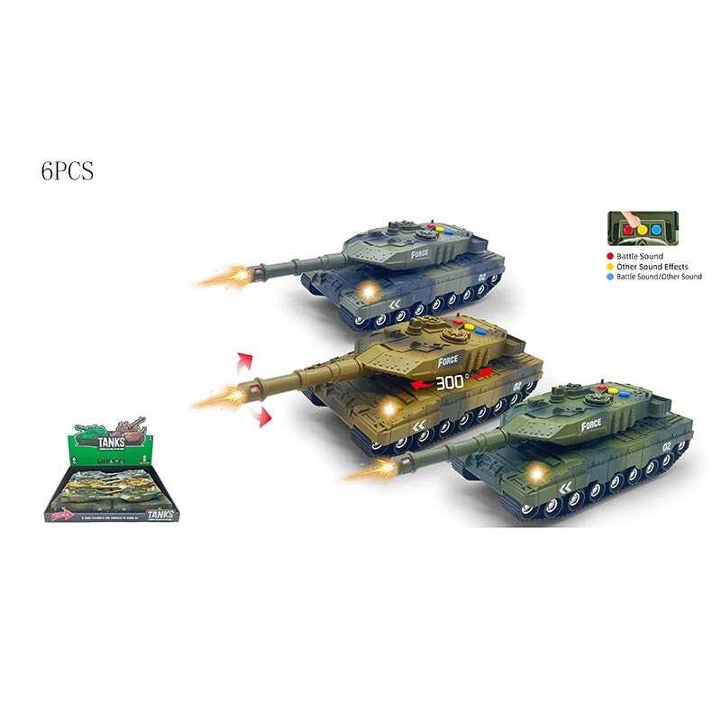 Набір танків 8805 A-2 (12) ЦІНА ЗА 6 ШТУК В БЛОЦІ, на батарейках, інерція, підсвічування, звуки, рухома вежа та дуло, в коробці Набір танків 8805 A-2 (12) ЦІНА ЗА 6 ШТУК В БЛОЦІ, на батарейках, інерція, підсвічування, звуки, рухома вежа та дуло, в коробці