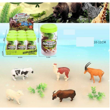 Набір тварин 3305-13 D (12) ЦІНА ЗА 9 ШТУК В БЛОЦІ