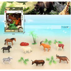 Набір тварин 3309-26 (72) 8 фігурок, в коробці