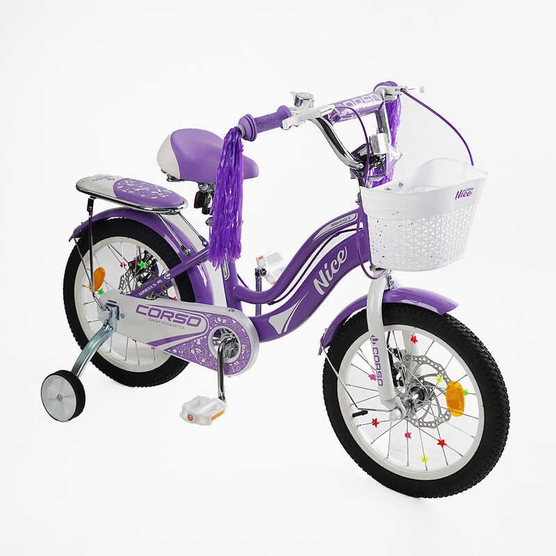 Велосипед 2-х колісний 16“ “Corso Nice“ NC-16014 Велосипед 2-х колісний 16“ “Corso Nice“ NC-16014