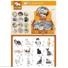 Набір тварин JS 20-10 (20) ЦІНА ЗА 36 ШТУК В БЛОЦІ, картки із назвами, в коробці