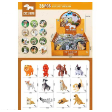 Набір тварин JS 20-9 (20) ЦІНА ЗА 36 ШТУК В БЛОЦІ, картки із назвами, в коробці