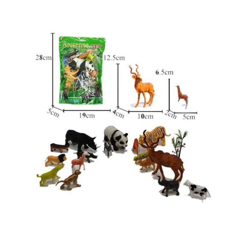 Набір тварин SZ 6-1 (108) фігурки диких тварин, аксесуар, в пакеті