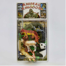 Набір тварин YS 2789 A (60/2) Дикі тварини, 21 елемент, на листі