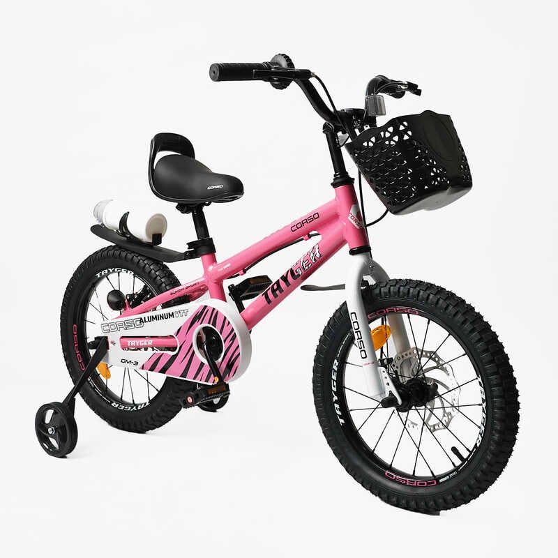Велосипед 2-х колісний 16“ “CORSO“ TG-21476 “TAYGER“ Велосипед 2-х колісний 16“ “CORSO“ TG-21476 “TAYGER“
