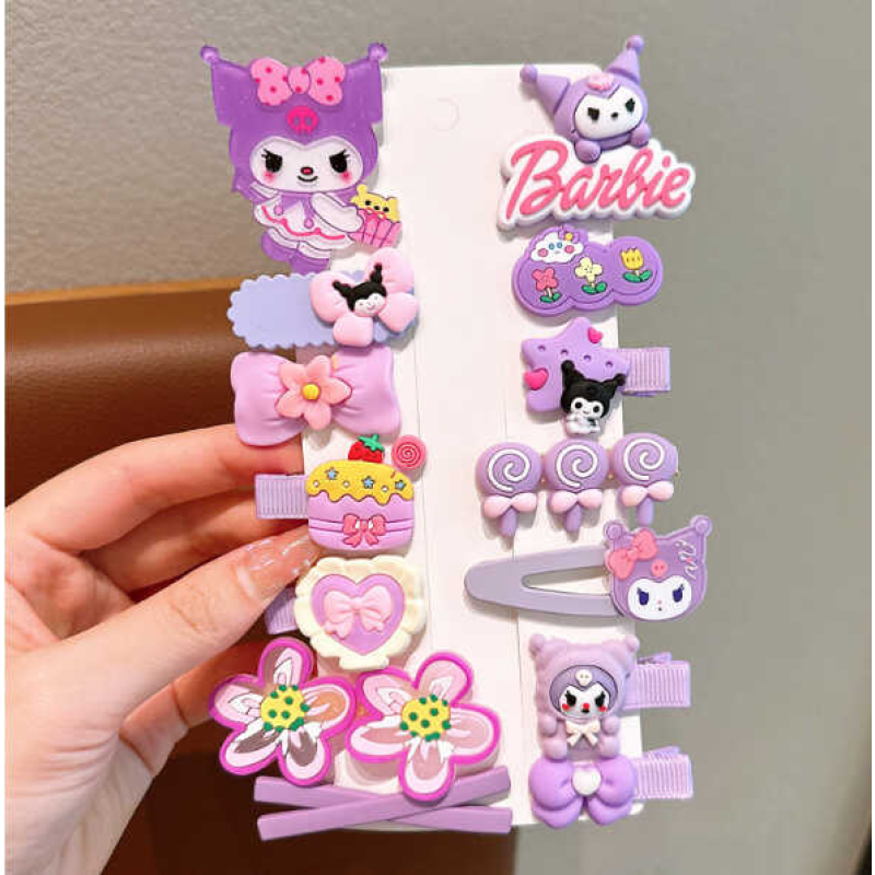 Набір шпильок для волосся C 71046 (500) герой, 14 штук на листі, в пакеті