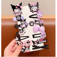 Набір шпильок для волосся C 73133 (1000) ЦІНА ЗА 1 ЛИСТ, герой, 14 штук, в пакеті