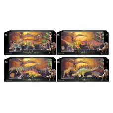 Набір динозаврів Q 9899 W4 (12) 4 види, 6 елементів, 4 динозаври, 2 аксесуара, в коробці