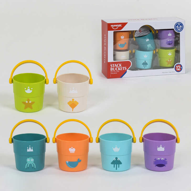 Набір для купання HE 0223 (24) 6 шт, в коробці