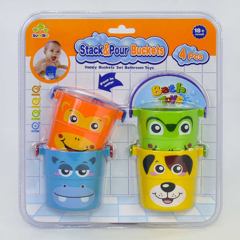 Набір для купання Відерця SL 87024 (60) на листі