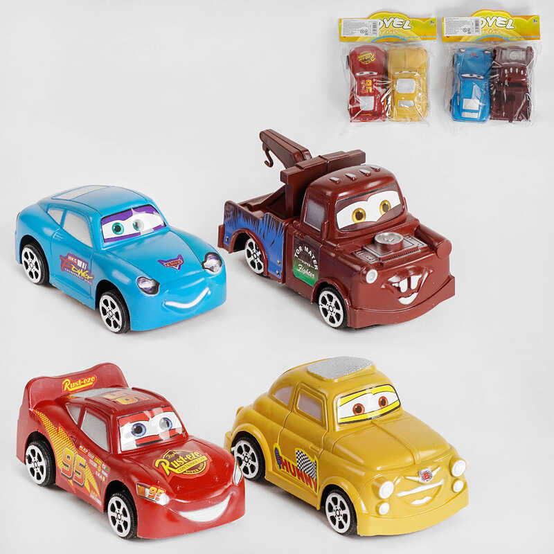 Набір машин 788 S (288/2) 2 види, 2 штуки, звук, інерція, в пакеті Набір машин 788 S (288/2) 2 види, 2 штуки, звук, інерція, в пакеті