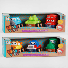 Набір машин JZD - 086 (36/2) 2 види, інерція, в коробці