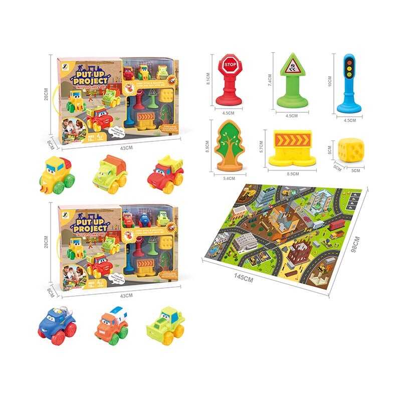 Набір машин JZD - 113 (12) 2 види, килимок 145х98 см, декорації, в коробці. Набір машин JZD - 113 (12) 2 види, килимок 145х98 см, декорації, в коробці.