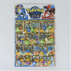 Набір фігурок “ПОКЕМОНИ“ 16055 (60) на листі