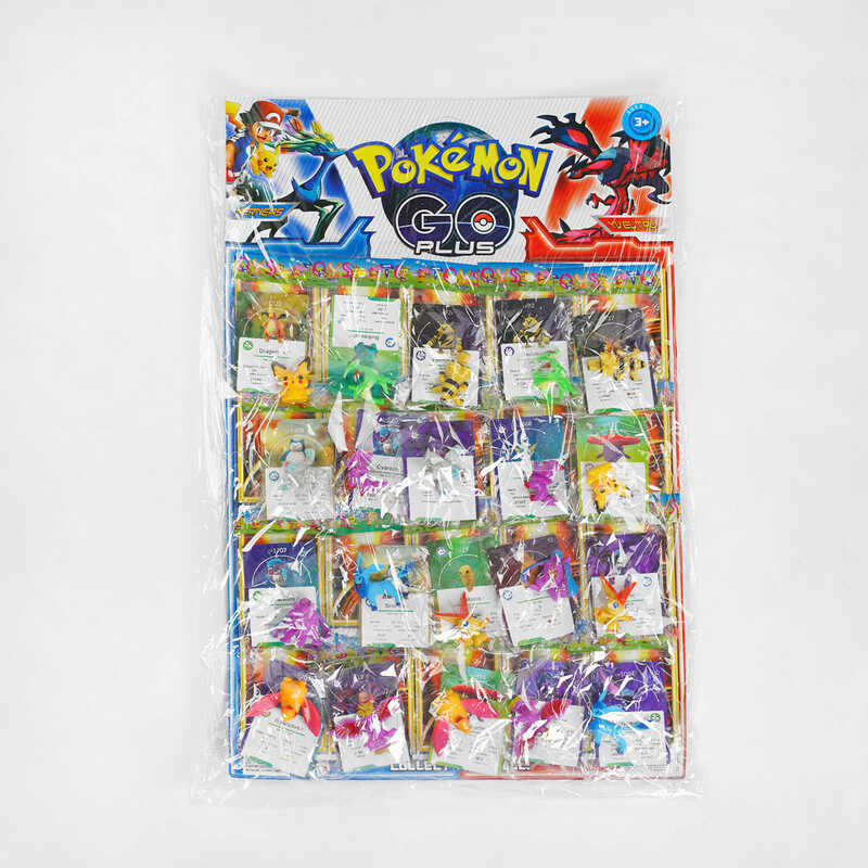 Набір фігурок “ПОКЕМОНИ“ 57920 (96) 20шт на листі