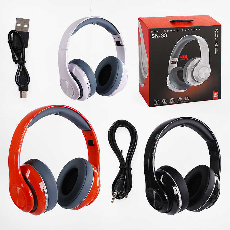 Навушники С 53213 (60) 3 кольори, бездротові Bluetooth, радіо, мікрофон, USB кабель, частота 2,4 GHz, в коробці, ВИДАЄТЬСЯ ТІЛЬКИ МІКС ВИДІВ Навушники С 53213 (60) 3 кольори, бездротові Bluetooth, радіо, мікрофон, USB кабель, частота 2,4 GHz, в коробці, ВИДАЄТЬСЯ ТІЛЬКИ МІКС ВИДІВ