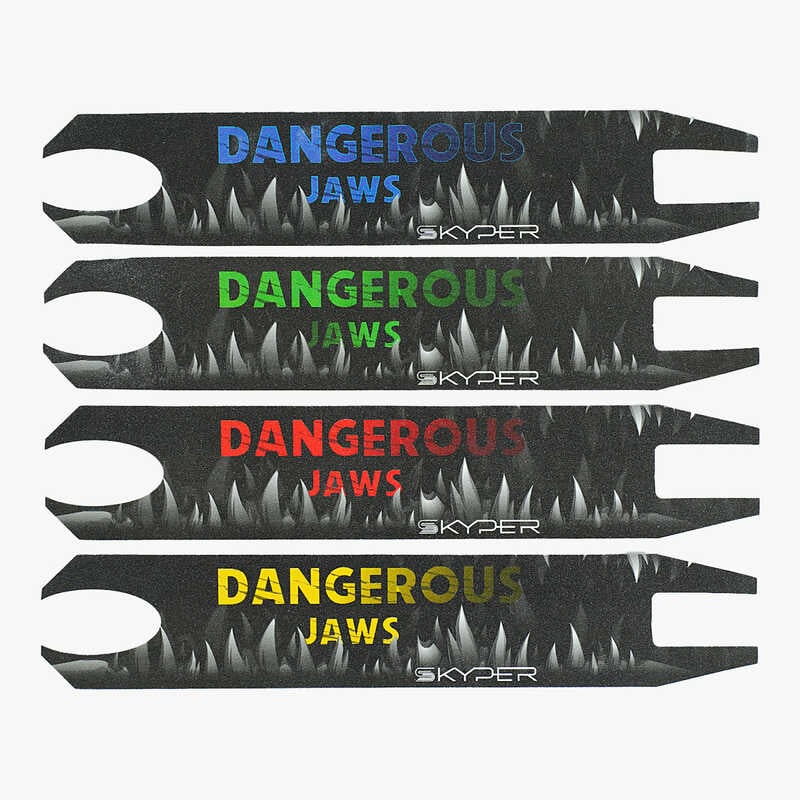 Наліпка для трюкового самоката JS-001 (500) ЦІНА ЗА 1 ШТУКУ, довжина - 50см, ширина - 9,5см