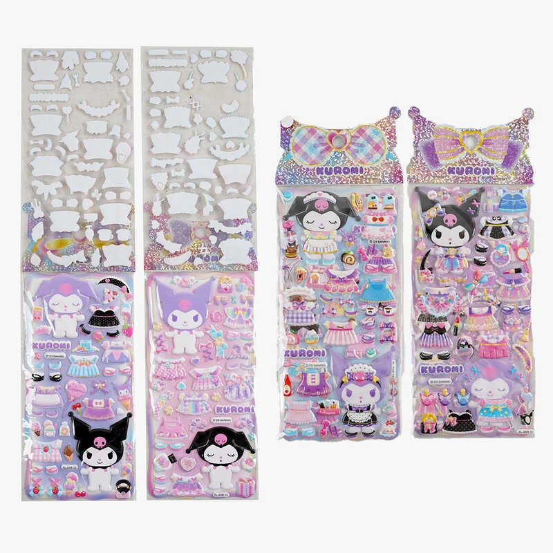 Наліпки C 69388 (870) 3-D наліпки, в пакеті, ВИДАЄТЬСЯ МІКС ВИДІВ