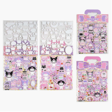 Наліпки C 69389 (480) 2 види, 3-D наліпки, в пакеті