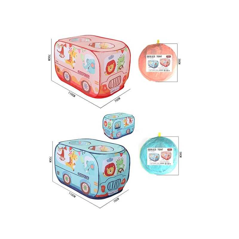 Намет 1221 (30) 2 кольори, “Автобус”, 110х70х70 см, в сумці