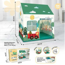 Намет 5888-8 (18) “Будиночок”, пластиковий каркас, 95х71х105 см, в коробці