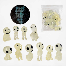 Неонові фігурки C 66849 (400) люмінесцентні, підсвічуються блакитним, в пакеті, ЦІНА ЗА 10 ШТУК В УПАКОВЦІ